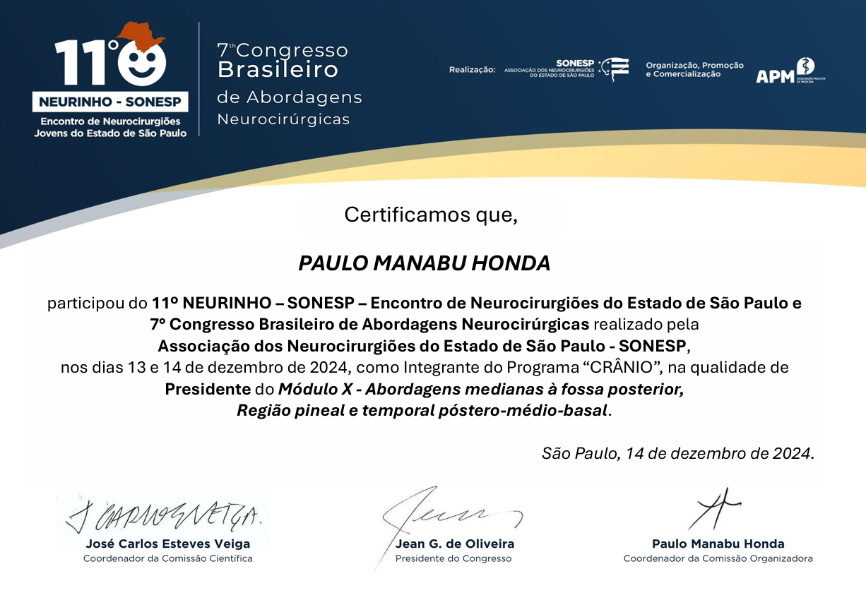 Neurocirurgião pós-graduado